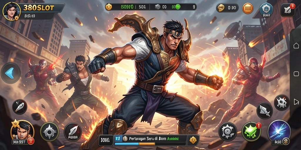 Screenshot utama dari gameplay seru 380SLOT.