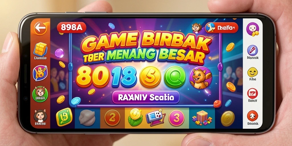 Screenshot gameplay 898A yang menampilkan keseruan bermain bingo.