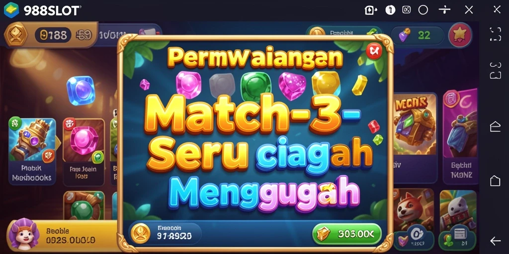Tampilan gameplay seru dalam 988SLOT dengan grafis yang menawan.