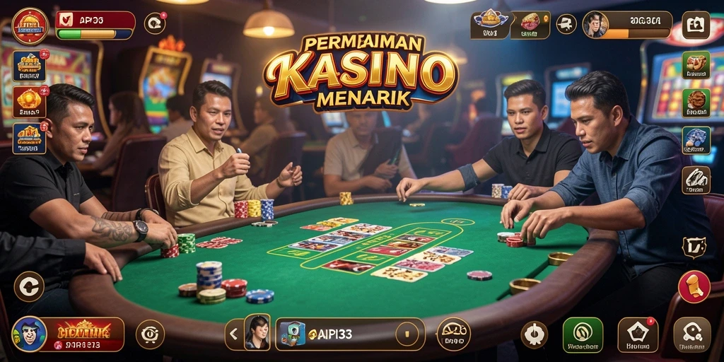 Screenshot menunjukkan gameplay menarik dari <strong>API33</strong> dengan tampilan Kasino yang menawan.