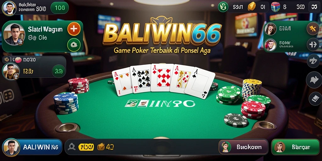 Tampilan gameplay seru dan interaktif dalam BALIWIN66.