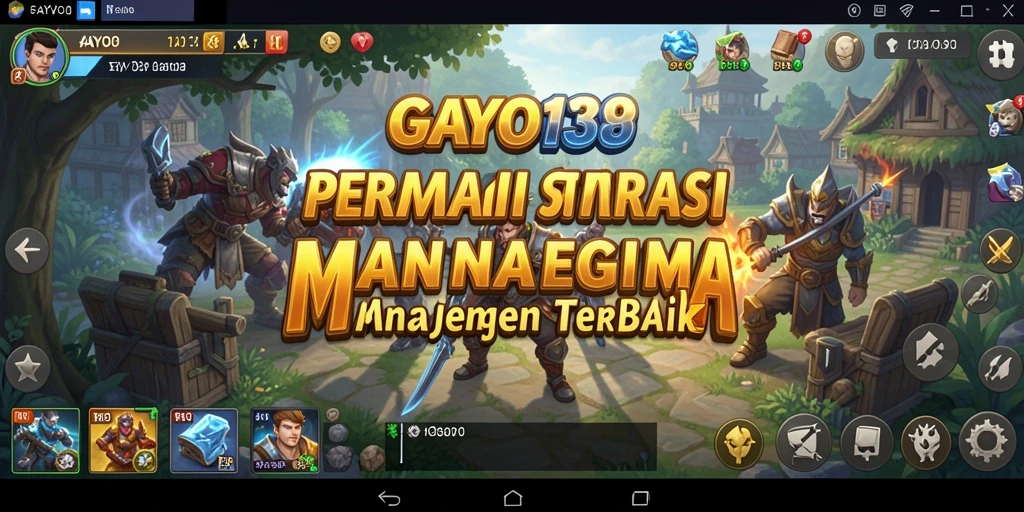 Tampilan menarik dan gameplay mendebarkan dalam GAYO138.