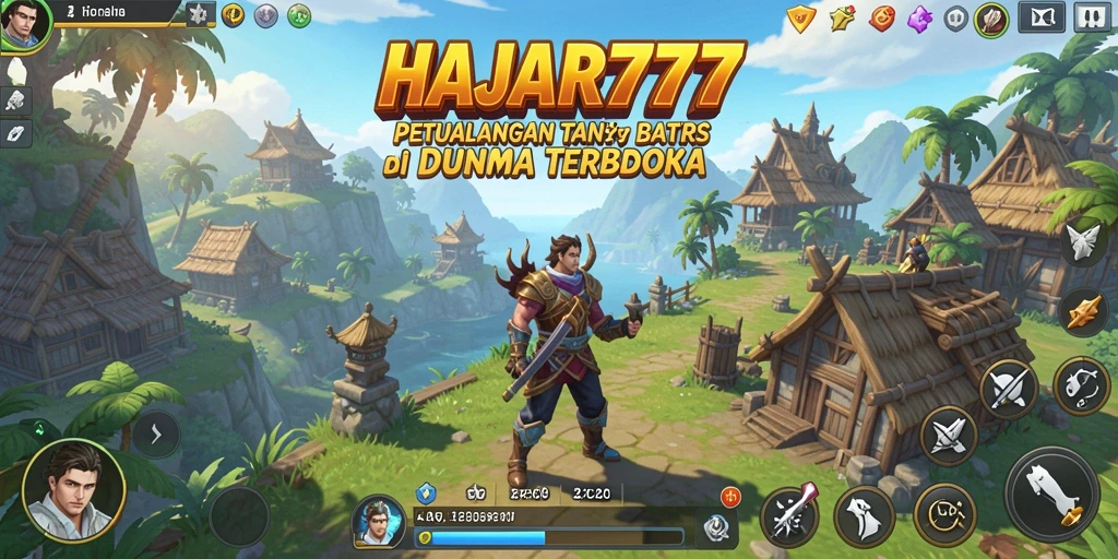 Tampilan menawan dari gameplay Open World di HAJAR777