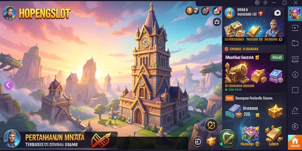 Tampilan gameplay HOPENGSLOT yang menegangkan dan penuh strategi.