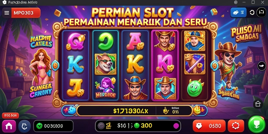 Screenshot gameplay MPO303 menampilkan slot yang menarik dengan efek visual yang memukau.