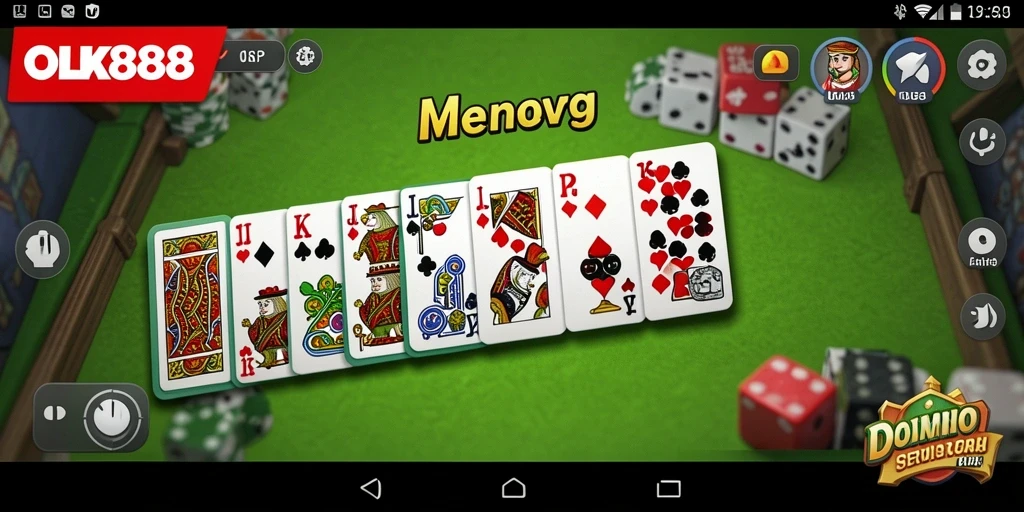 Gameplay seru Domino di OLX888 dengan berbagai mode menarik.