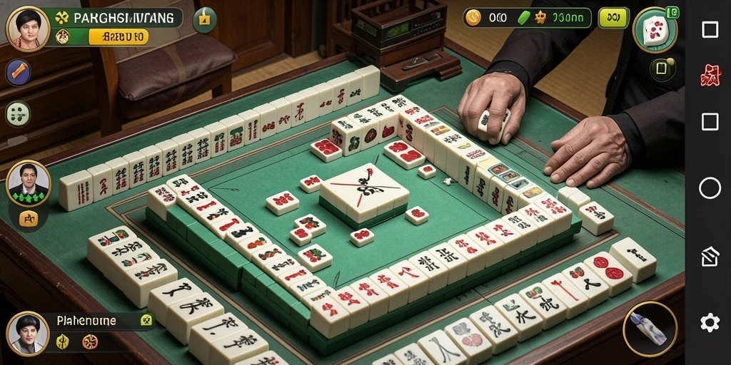 Tampilan utama gameplay PAKARJP yang menunjukkan keseruan Mahjong.