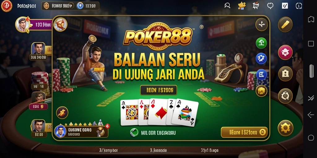 Gameplay Racing POKER88 yang menarik dan penuh aksi.