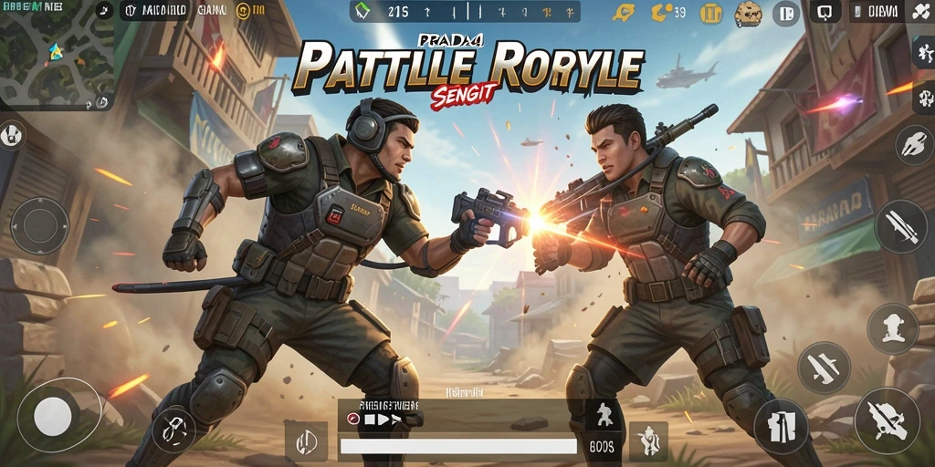 Tangkap momen seru di PRADA4D saat bertarung dalam arena Battle Royale.
