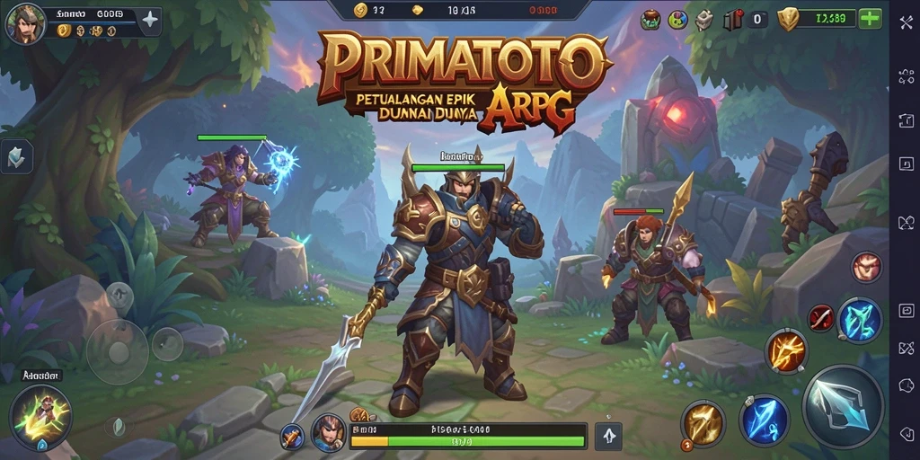Gameplay intens dan strategi mendalam di dunia ARPG