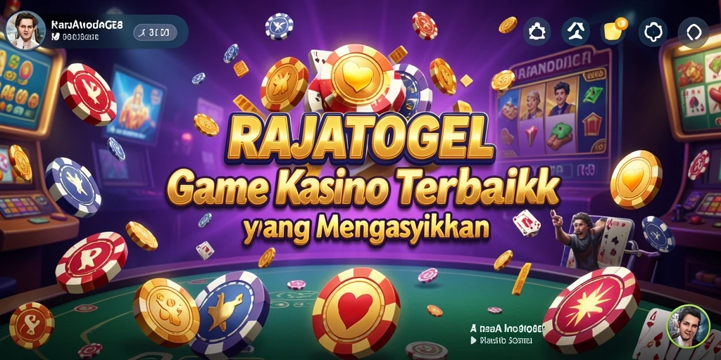 Tampilan gameplay menyenangkan dan interaktif dari RAJATOGEL.